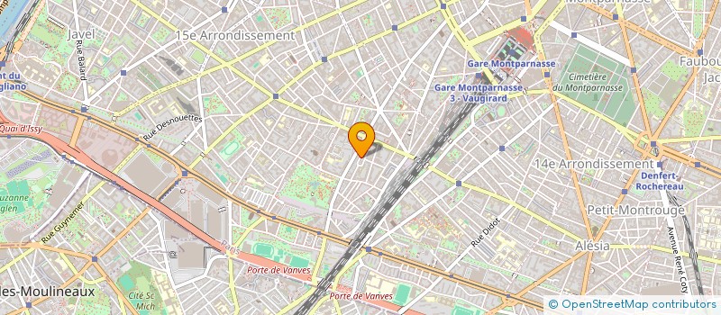 localisation de l'entreprise ALTERNATIVE 2007  PARIS