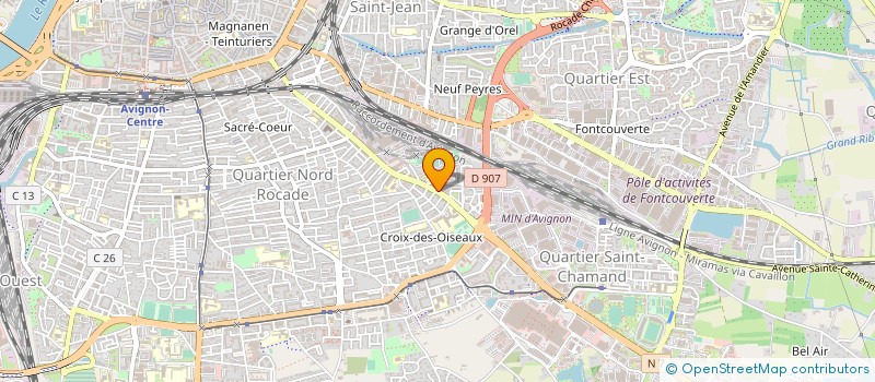 localisation de l'entreprise ALTERNATIVE 2R  AVIGNON