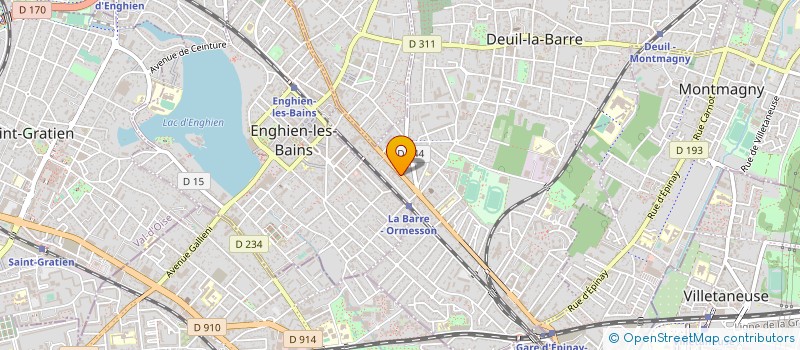 localisation de l'entreprise ALTERNATIVE à DEUIL-LA-BARRE
