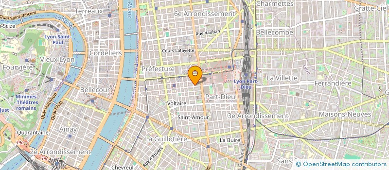 localisation de l'entreprise ALTERNATIVE 4 à LYON