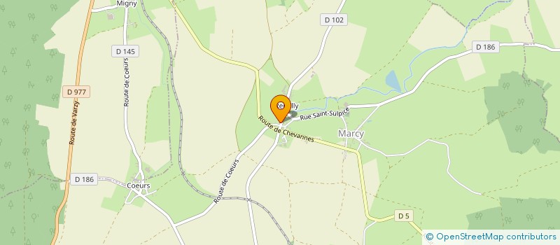 localisation de l'entreprise ALTERNATIVE à MARCY