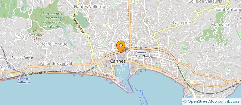 localisation de l'entreprise ALTERNATIVE 4D à CANNES
