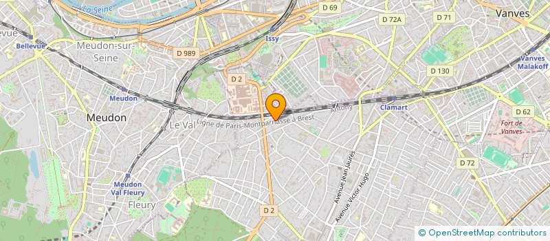 localisation de l'entreprise ALTERNATIVE à CLAMART