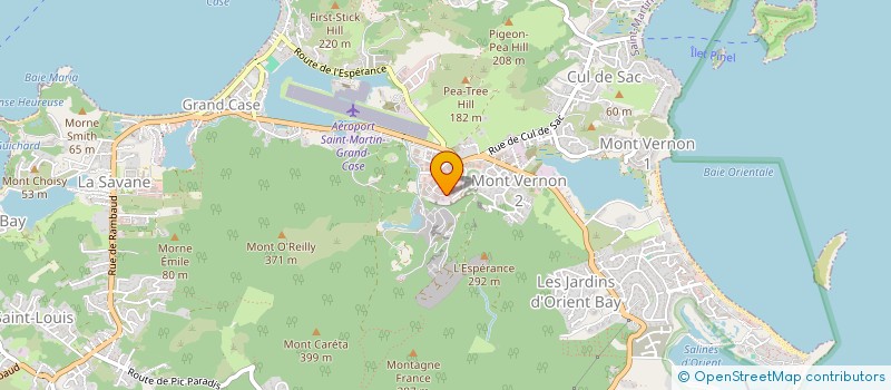 localisation de l'entreprise ALTERNATIVE à SAINT-MARTIN