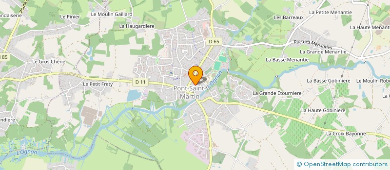 localisation de l'entreprise ALTERNATIVE CITOYENNE PONT-SAINT-MARTIN  PONT-SAINT-MARTIN