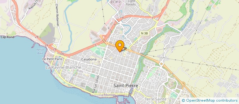 localisation de l'entreprise ALTERNATIVE CONSEIL FORMATION à SAINT-PIERRE