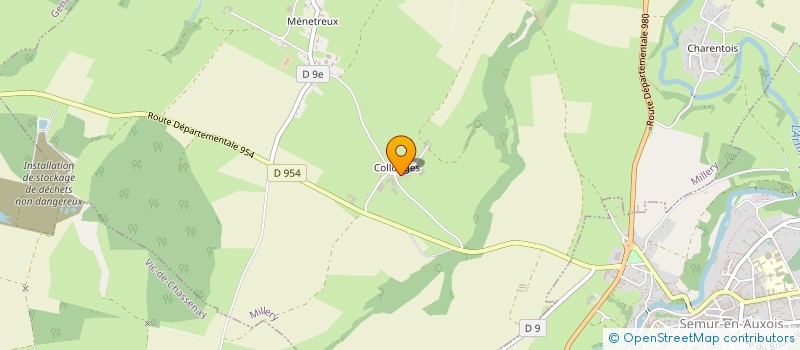 localisation de l'entreprise ALTERNATIVE CORDES  MILLERY