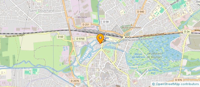 localisation de l'entreprise ALTERNATIVE COURTAGE  BOURGES