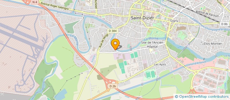 localisation de l'entreprise ALTERNATIVE CULTURELLE à SAINT-DIZIER