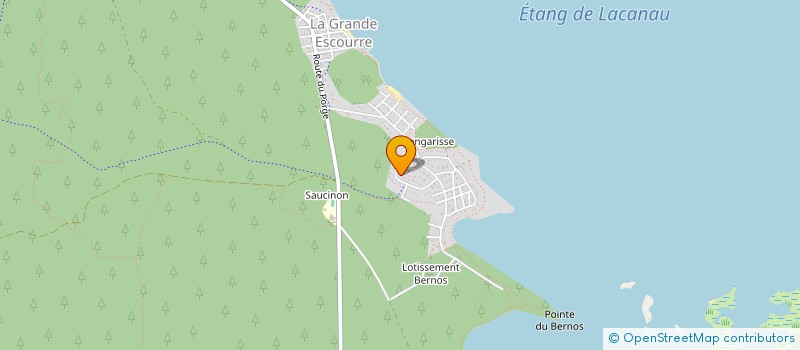 localisation de l'entreprise ALTERNATIVE CURRENT ENERGY  LACANAU