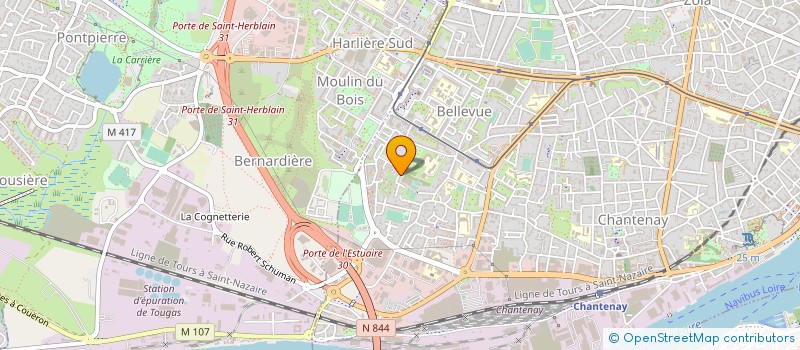 localisation de l'entreprise ALTERNATIVE ENERGIE à NANTES