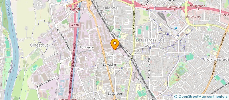 localisation de l'entreprise ALTERNATIVE ENTR'ACT  TOULOUSE