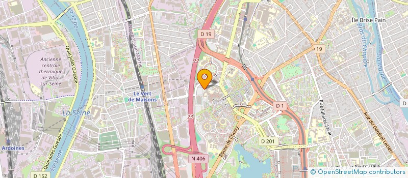 localisation de l'entreprise ALTERNATIVE ETUDIANTE PARIS XII  CRETEIL