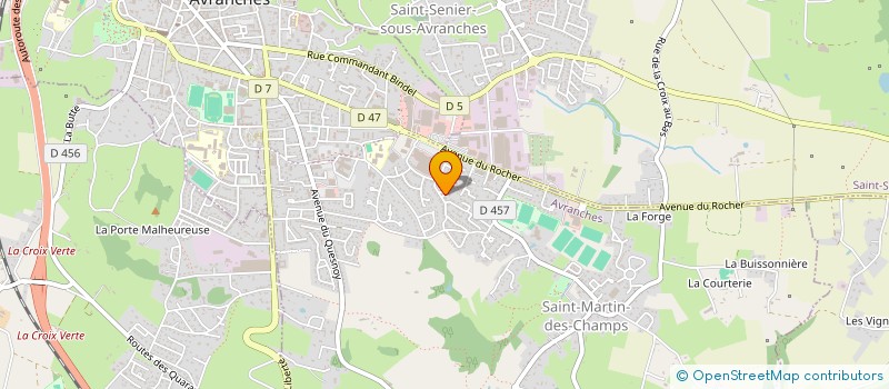 localisation de l'entreprise ALTERNATIVE FORMATION  AVRANCHES