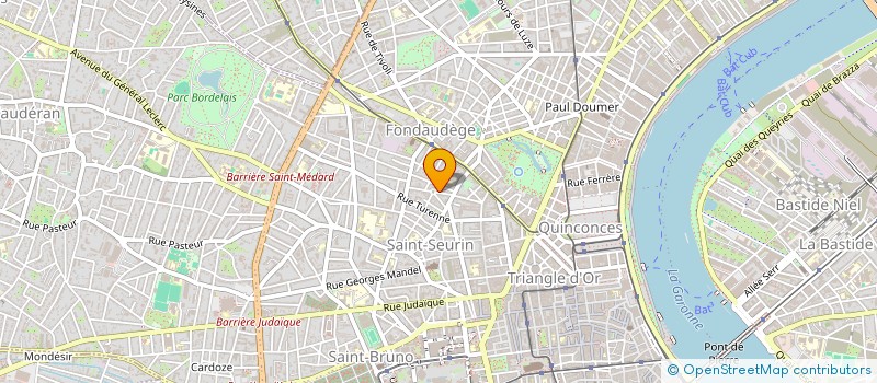 localisation de l'entreprise ALTERNATIVE GRAND OUEST à BORDEAUX