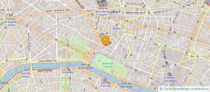 localisation de l'entreprise ALTERNATIVE IMMOBILIERE à PARIS