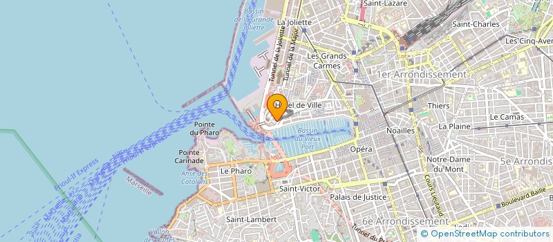 localisation de l'entreprise ALTERNATIVE INTEGRATION ET REPRESENTATION RIVOIRE à MARSEILLE