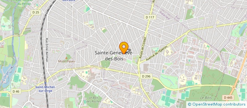 localisation de l'entreprise ALTERNATIVE : LA SAVONNERIE à SAINTE-GENEVIEVE-DES-BOIS