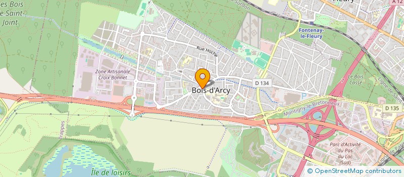 localisation de l'entreprise ALTERNATIVE LOCATION  BOIS-D'ARCY