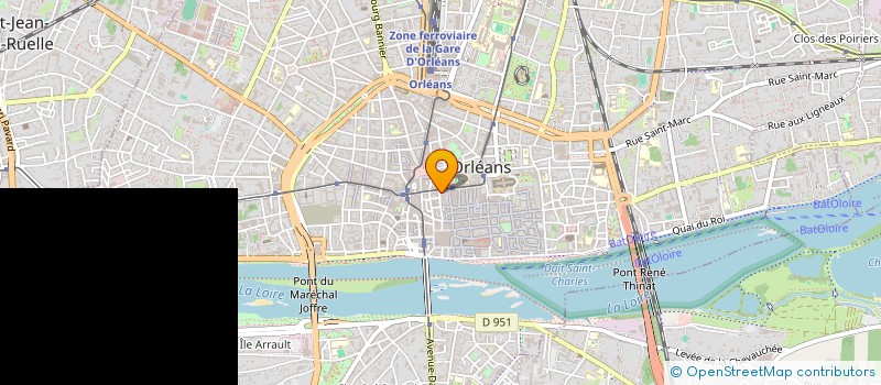localisation de l'entreprise ALTERNATIVE NOMADE à ORLEANS