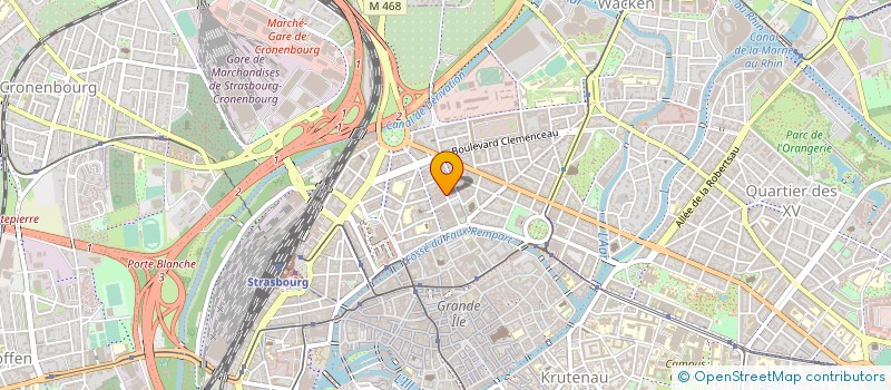localisation de l'entreprise ALTERNATIVE PATRIMONIALE à STRASBOURG