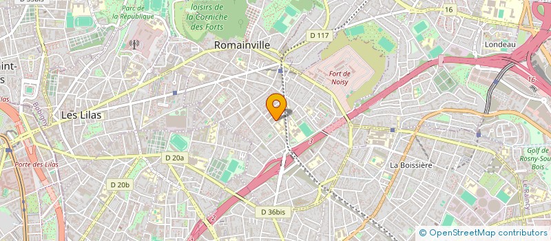 localisation de l'entreprise ALTERNATIVE PRE CUT  ROMAINVILLE