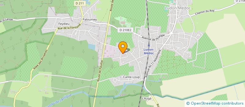 localisation de l'entreprise ALTERNATIVE RENO à LUDON-MEDOC
