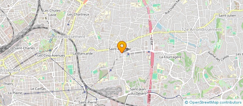 localisation de l'entreprise ALTERNATIVE SANTE ET SOPHROLOGIE à MARSEILLE