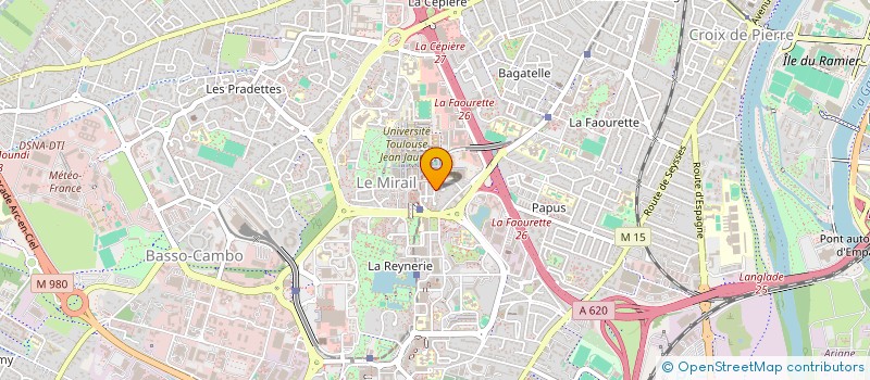 localisation de l'entreprise ALTERNATIVE SANTE TOULOUSE à TOULOUSE