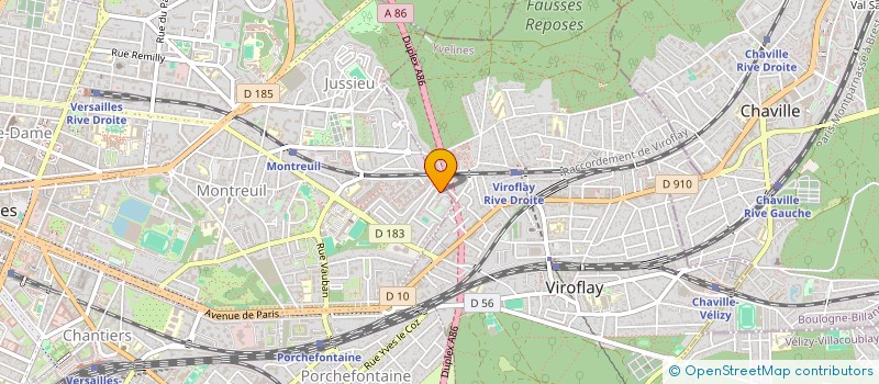 localisation de l'entreprise ALTERNATIVE SOLIDARITE à VERSAILLES
