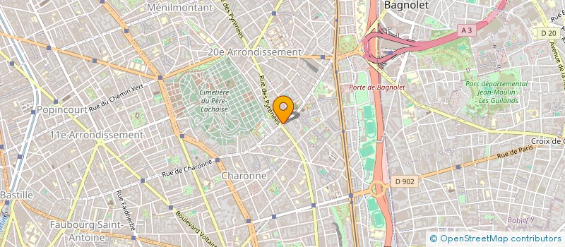 localisation de l'entreprise ALTERNATIVE THINKING  PARIS