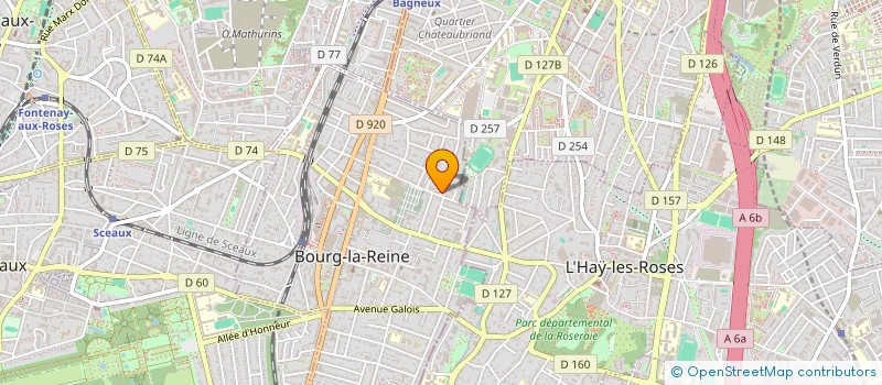 localisation de l'entreprise ALTERNATIVE2 à BOURG-LA-REINE