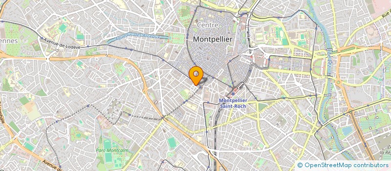 localisation de l'entreprise ALTERNATIVES 34 ETTI à MONTPELLIER