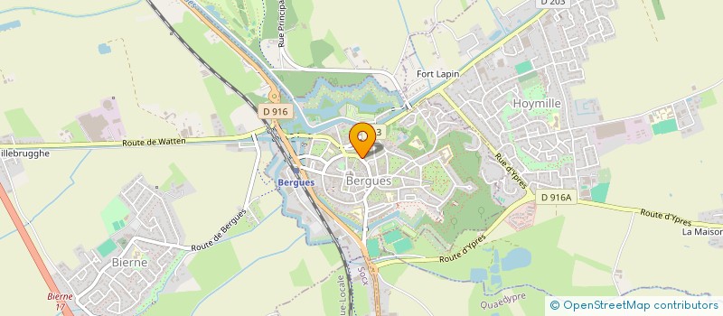 localisation de l'entreprise ALTERNATIVES  BERGUES