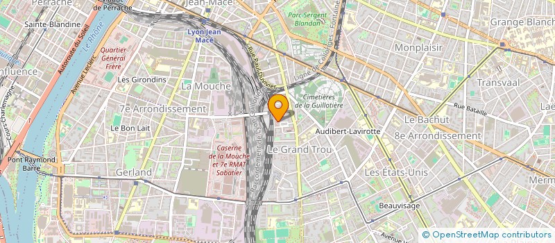 localisation de l'entreprise ALTERNATIVES  LYON