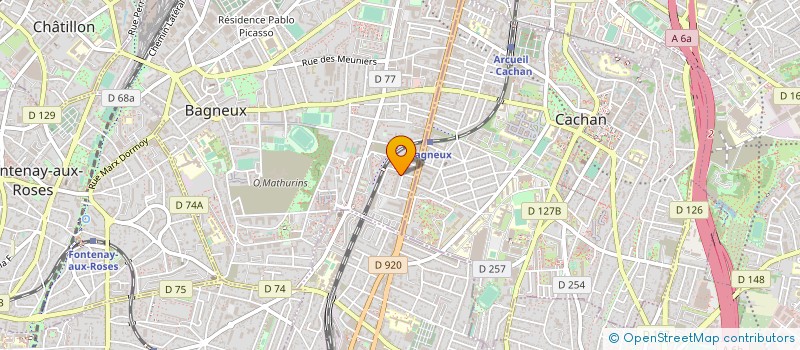 localisation de l'entreprise ALTERNATIVES AFRICAINES à BAGNEUX