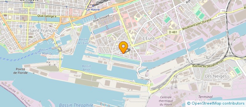 localisation de l'entreprise ALTERNATIVES CONSEIL ASSISTANCE INDUSTRIE  LE HAVRE