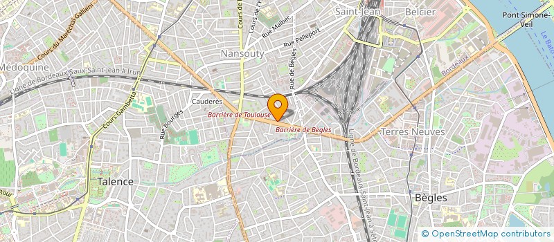 localisation de l'entreprise ALTERNATIVES ECO HABITAT  BORDEAUX