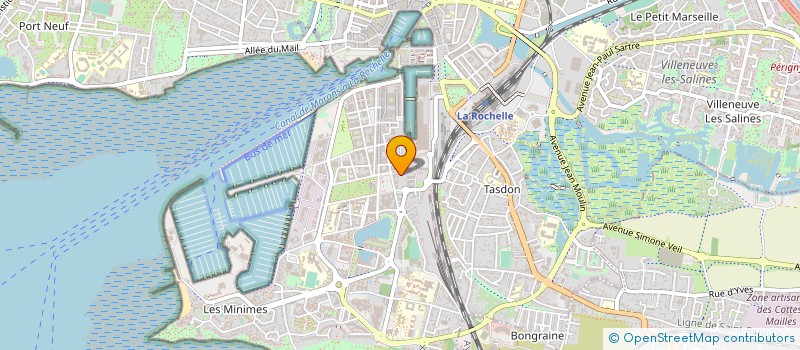 localisation de l'entreprise ALTERNATIVES ENERGIES à LA ROCHELLE