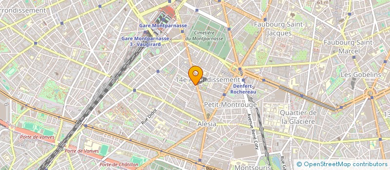 localisation de l'entreprise ALTERNATIVES ERGONOMIQUES à PARIS