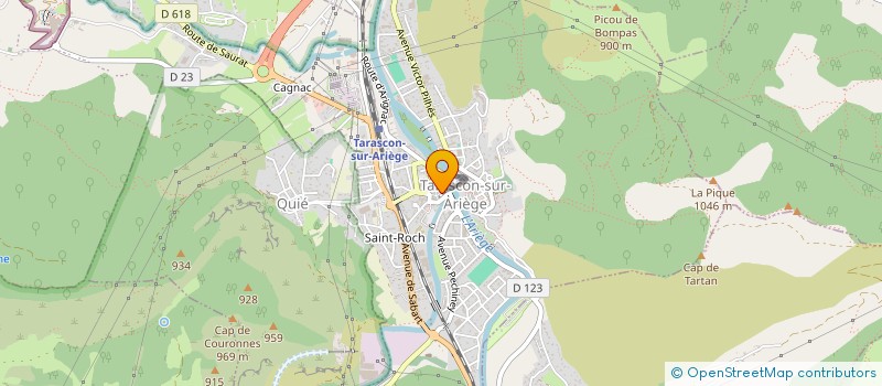 localisation de l'entreprise ALTERNATIVES LIBRE CIRCULATION ARIEGE PY à TARASCON-SUR-ARIEGE