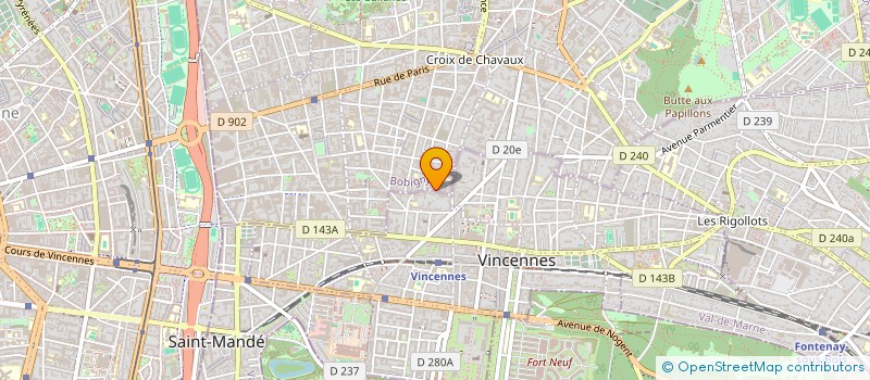 localisation de l'entreprise ALTERNATIVES NON VIOLENTES à MONTREUIL