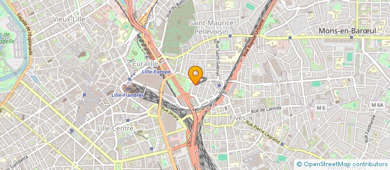 localisation de l'entreprise ALTERNATIVES NORD SUD-SUD à LILLE