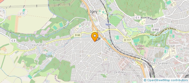 localisation de l'entreprise ALTERNATIVES THERMIQUES à IGNY