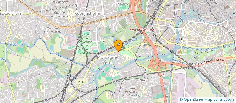 localisation de l'entreprise ALTERNATIVITE INTANGIBLE DES MONDES à STRASBOURG