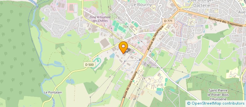 localisation de l'entreprise ALTERNATRI DE L'ASSIETTE AU CHAMP MAYENNE à SAINT-BERTHEVIN