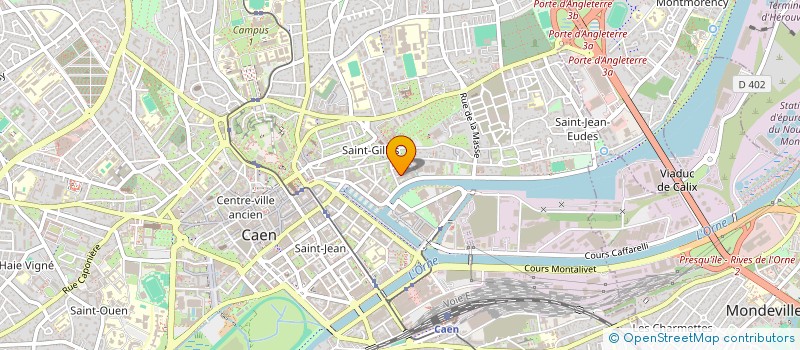 localisation de l'entreprise ALTERNET FORMATION à CAEN