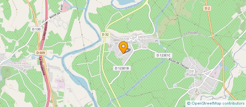 localisation de l'entreprise ALTEROENO SERVICES à TRESSAN