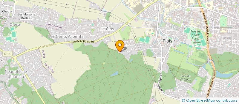 localisation de l'entreprise ALTERPROD, ASSOCIATION HANDI-MUSIQUE à PLAISIR