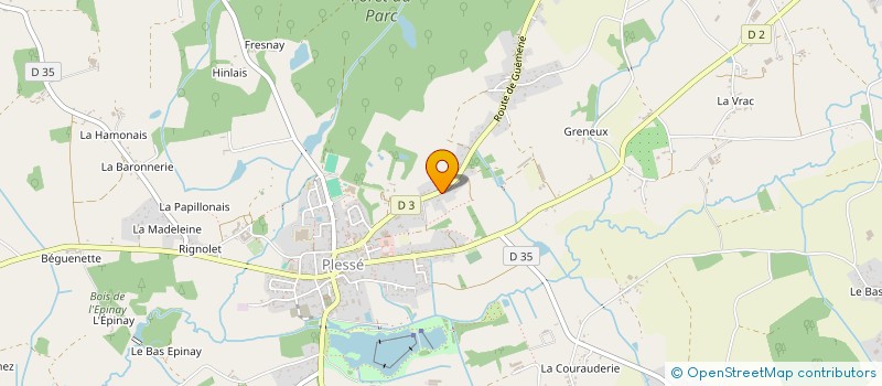 localisation de l'entreprise ALTERRA  PLESSE